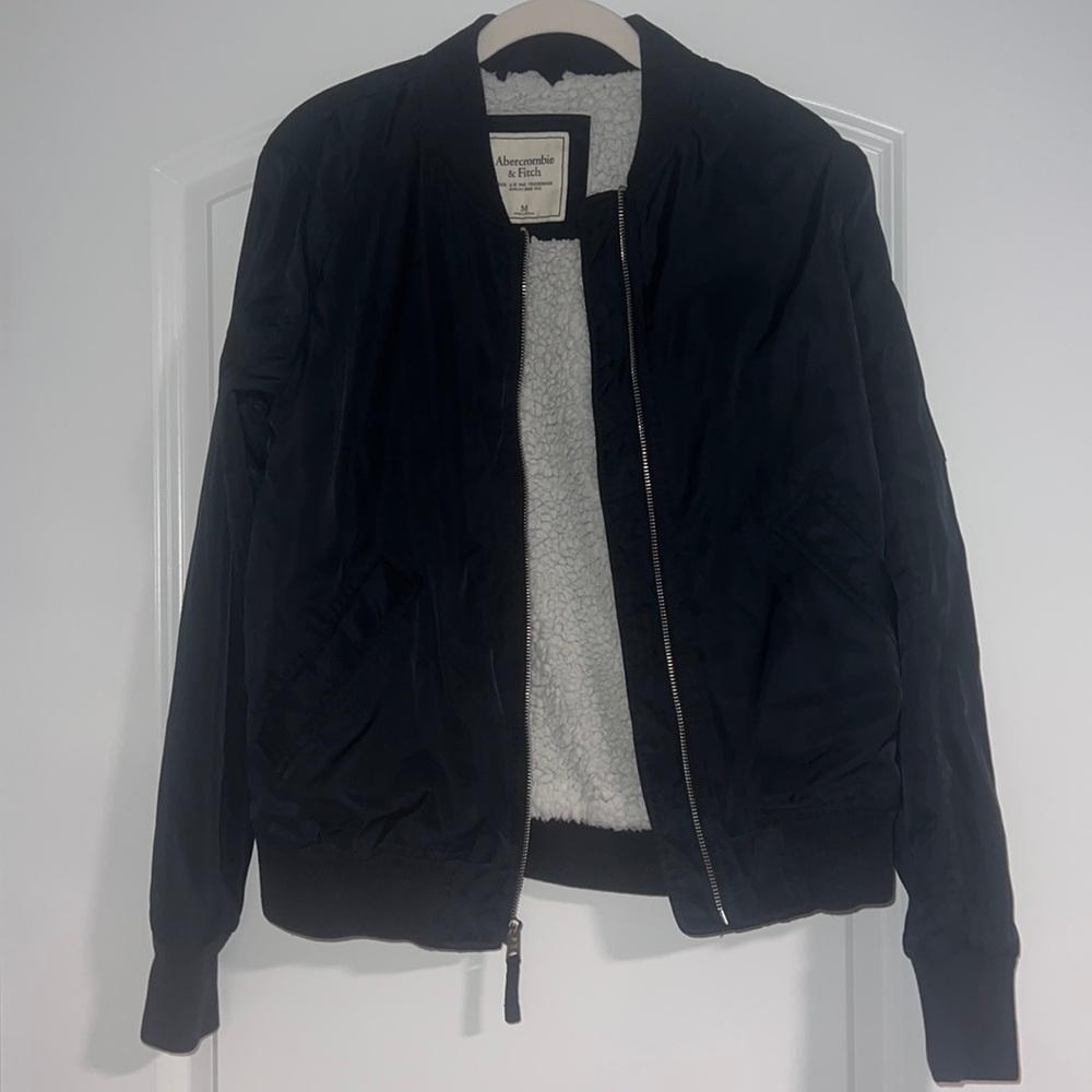 Abercrombie & Fitch Bomber Shell Jacket